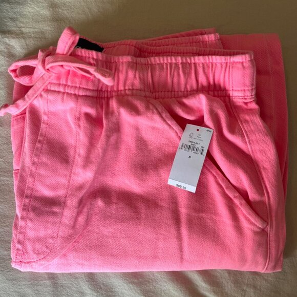 NWT GAP Mid Rise Easy Horseshoe Jeans Bright Pink Denim | Size Small - Picture 10 of 12